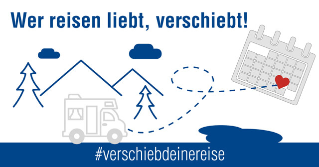 Verschiebe deine Reise