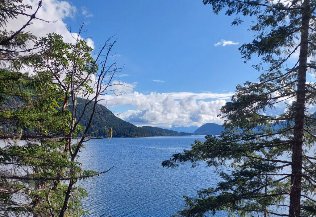 Bergsee in Kanada