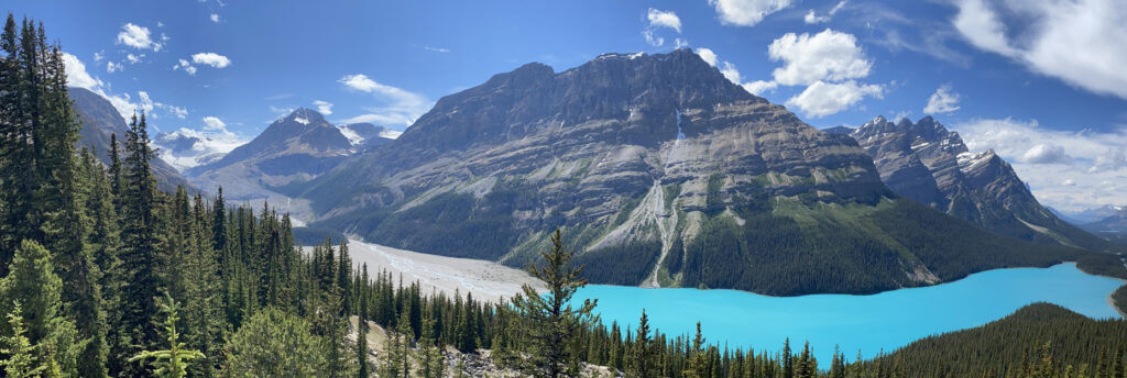 Bergsee in Kanada