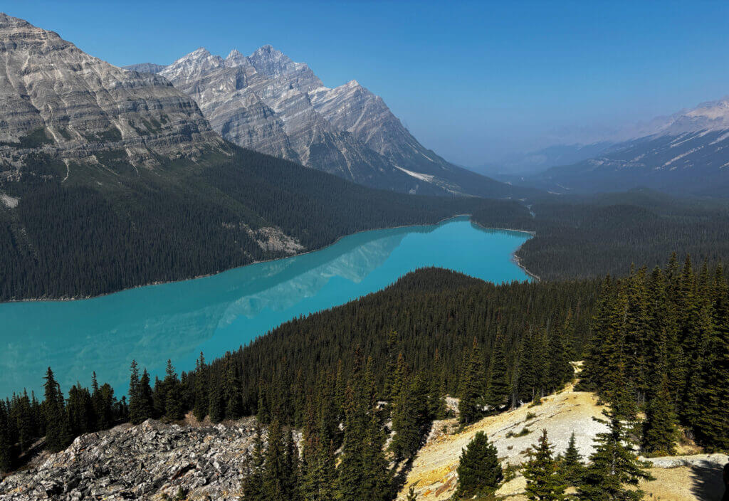 Peyto Lake in Alberta