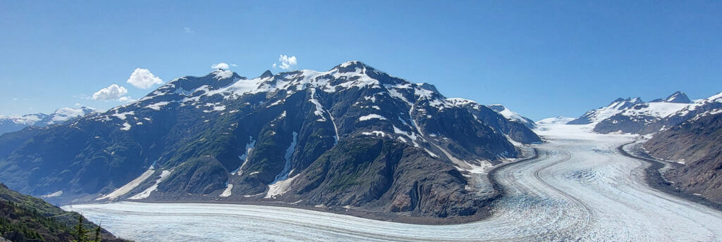 Salmon-Gletscher (Salmon Glacier) in der kanadischen Provinz British Columbia